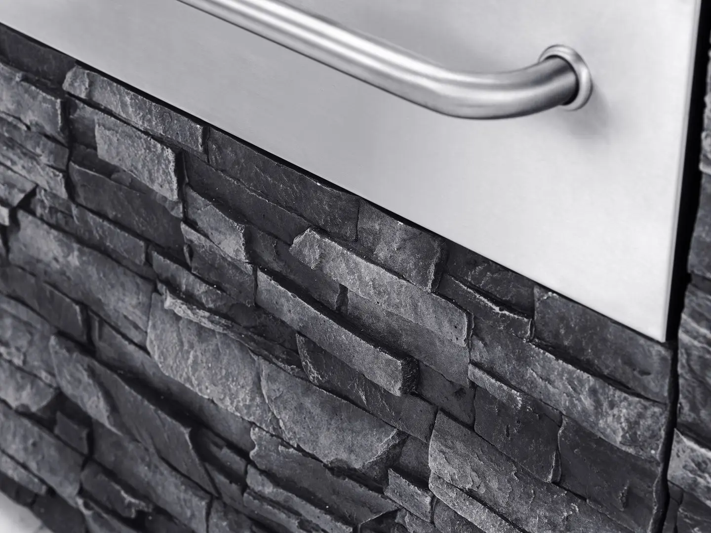 Bucatarie de exterior cu gratar pe gaz Grandhall Stone Island K04000235B + Maxim G5IB (Grey/Black) - 6