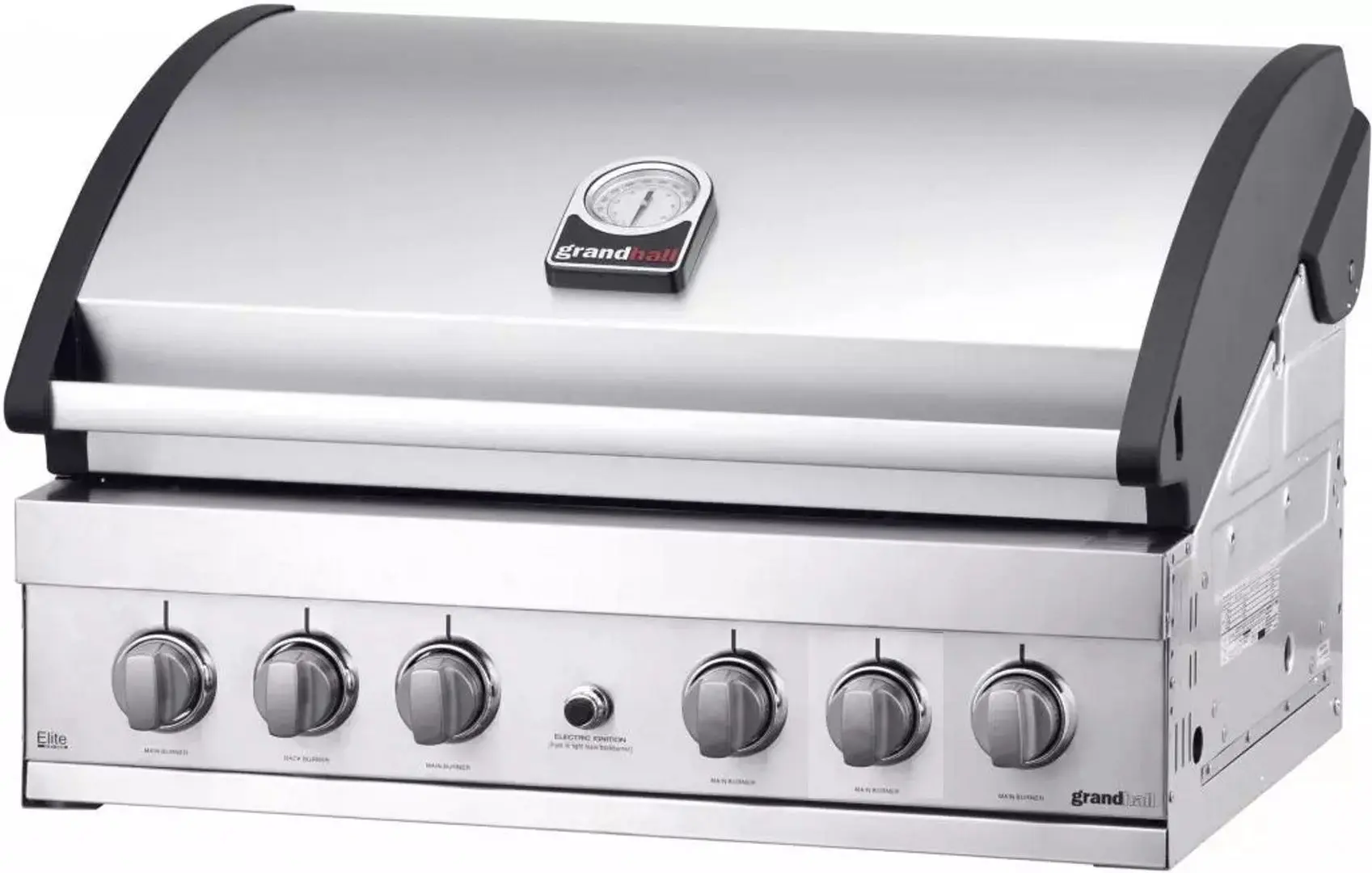 Уличная кухня с грилем Grandhall K0GK-01 + Elite G5 K05000324A (Inox/Black)