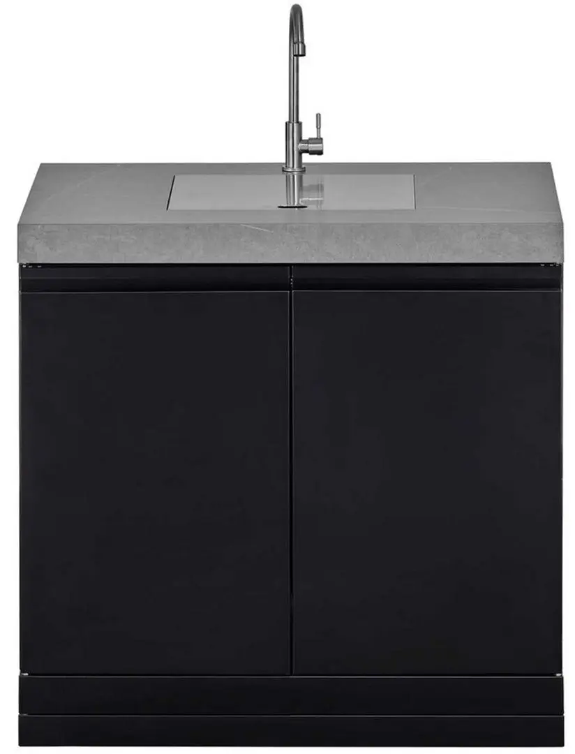 Уличная кухня с грилем Grandhall K0GK-01 + Elite G5 K05000324A (Inox/Black)