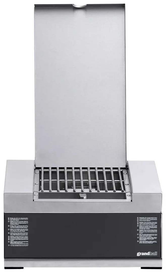 Встраиваемая боковая газовая конфорка GrandHall Sear Burner (Black/Inox) - 4