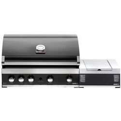 Встраиваемая боковая газовая конфорка GrandHall Sear Burner (Black/Inox) Thumb