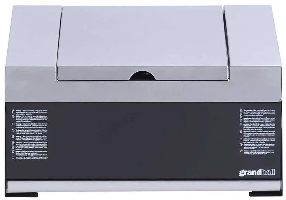 Встраиваемая боковая газовая конфорка GrandHall Sear Burner (Black/Inox)