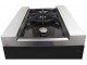 Arzator lateral pe gaz incorporabil GrandHall Side Burner (Black/Inox)