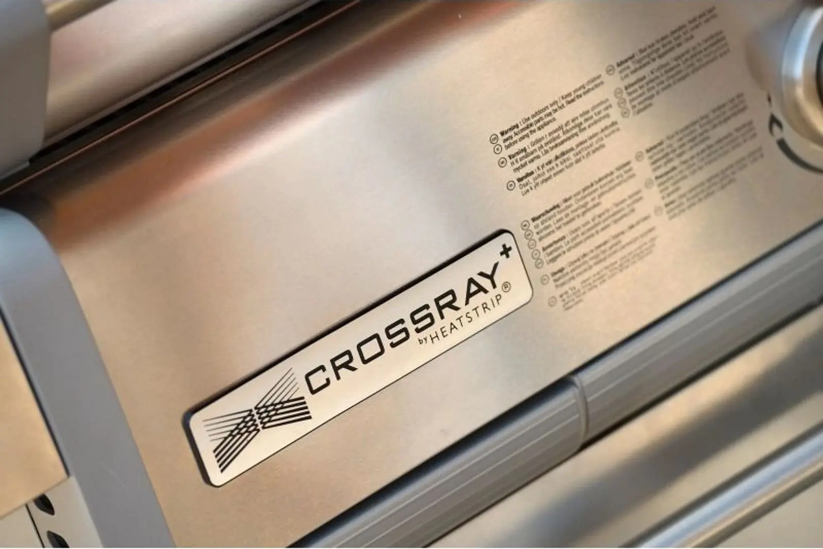 Гриль Heatstrip Crossray TCS4EU30 + TCS4-Trolly (Silver)