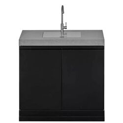 Уличная кухня с грилем Heatstrip Crossray TCS4EU30 + K0GK-01 (Black/Inox) Thumb