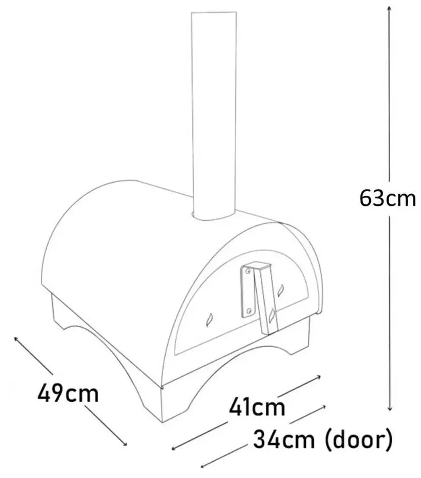 Cuptor pentru pizza Igneus Minimo (Inox) - 7