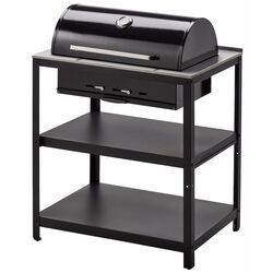 Gratar Ikea Grillskar 86x61x114 (Negru/Inox)