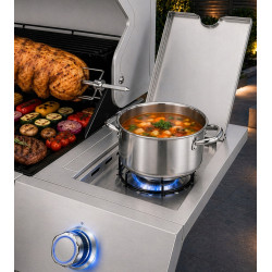 Grill pe gaz Kaminer 27422 (Inox) Thumb