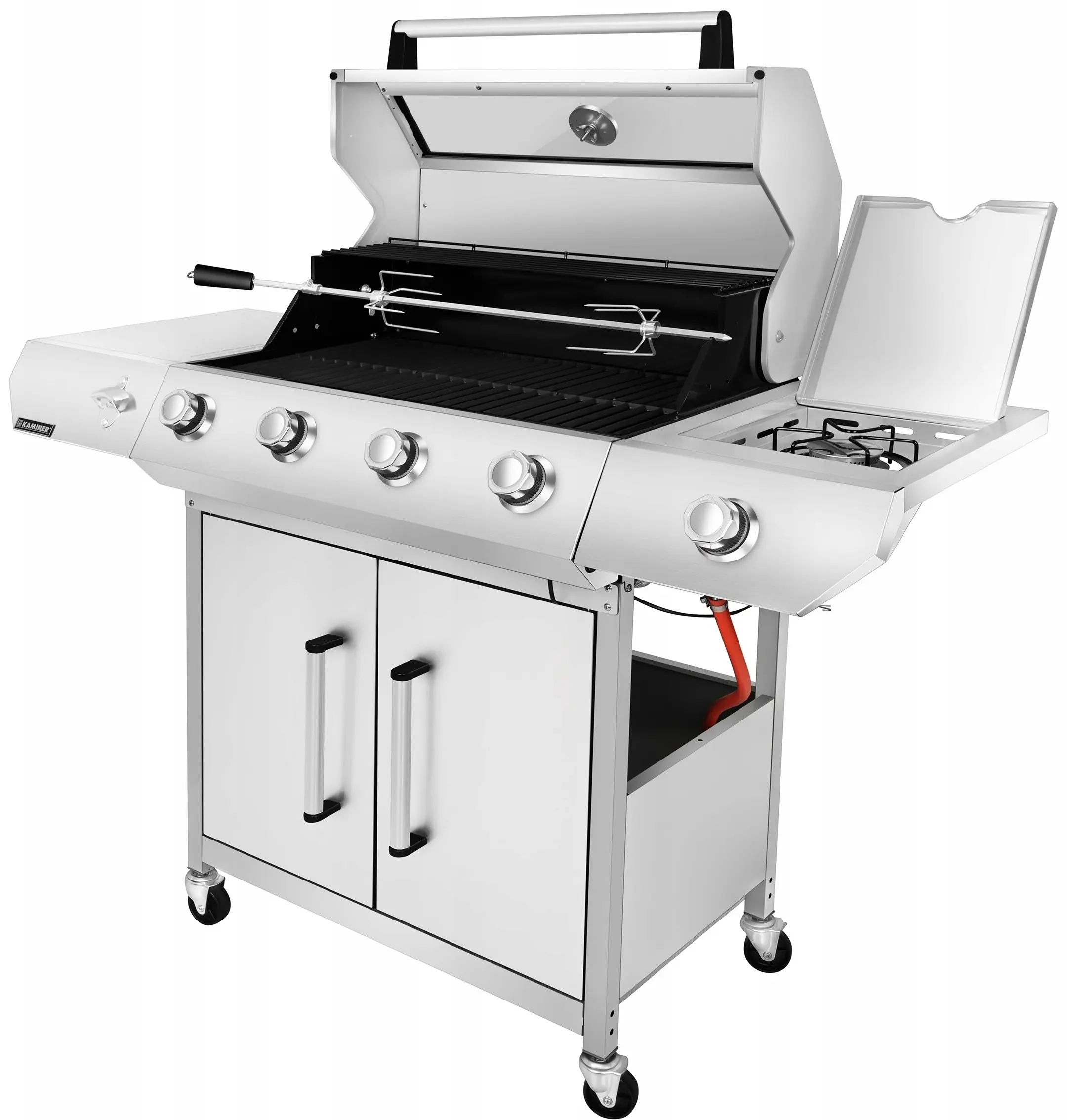 Grill pe gaz Kaminer 27423 (Inox) - 3