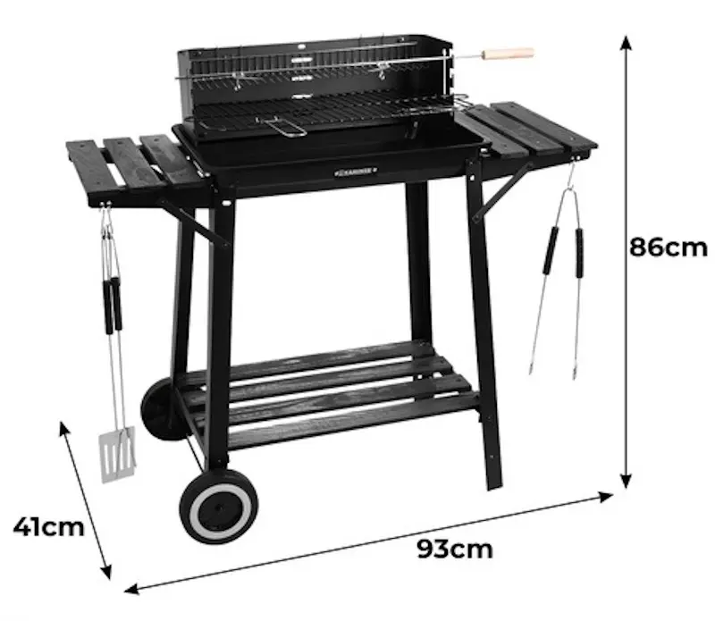Гриль Kaminer 27320 (Black) - 6