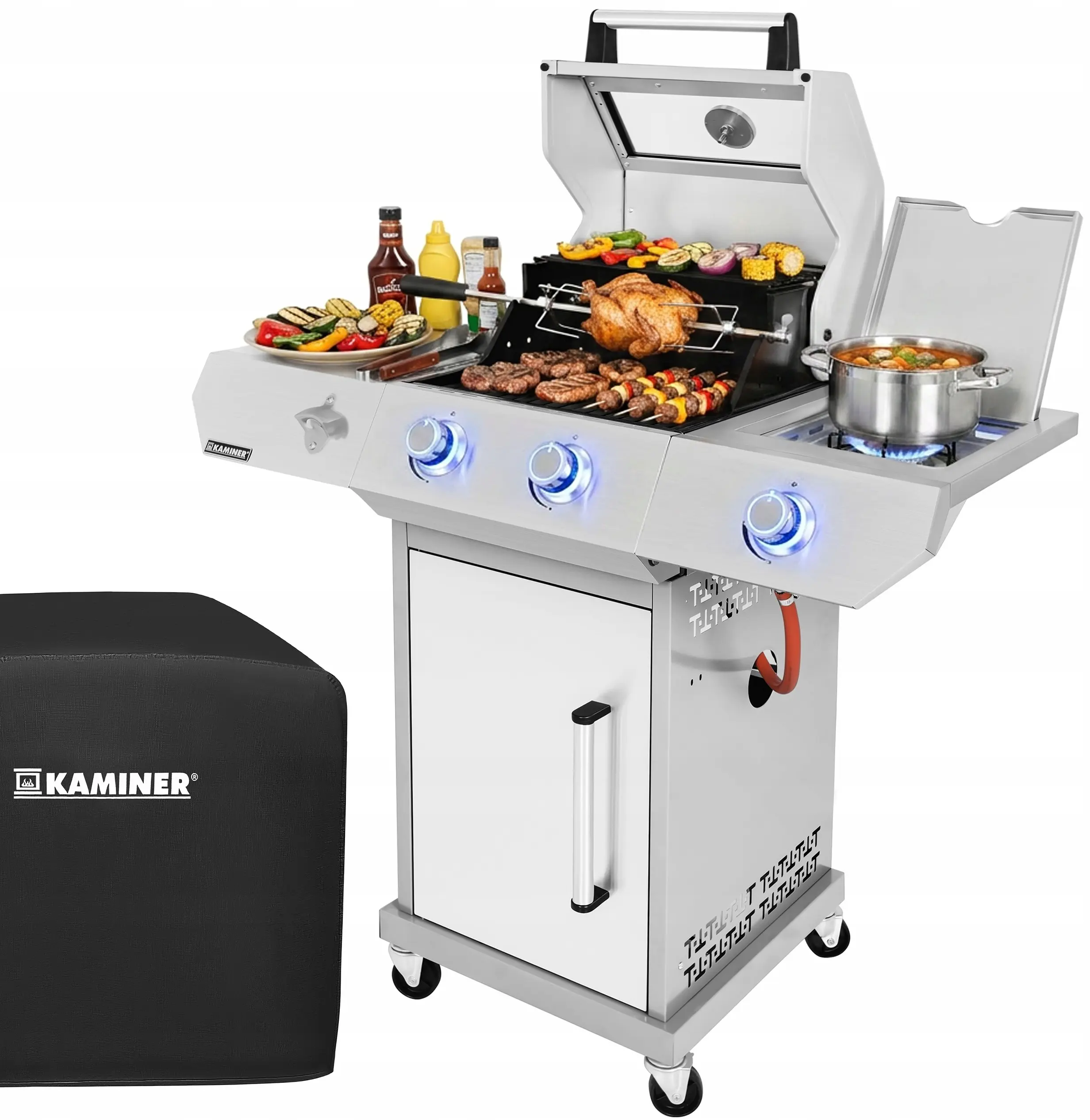Gratar Kaminer 27421 (Inox) - 3