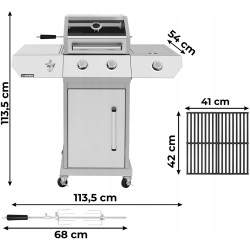 Gratar Kaminer 27421 (Inox) Thumb