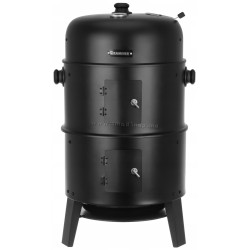 Gratar cu afumatoare Kaminer 27323 (Black)
