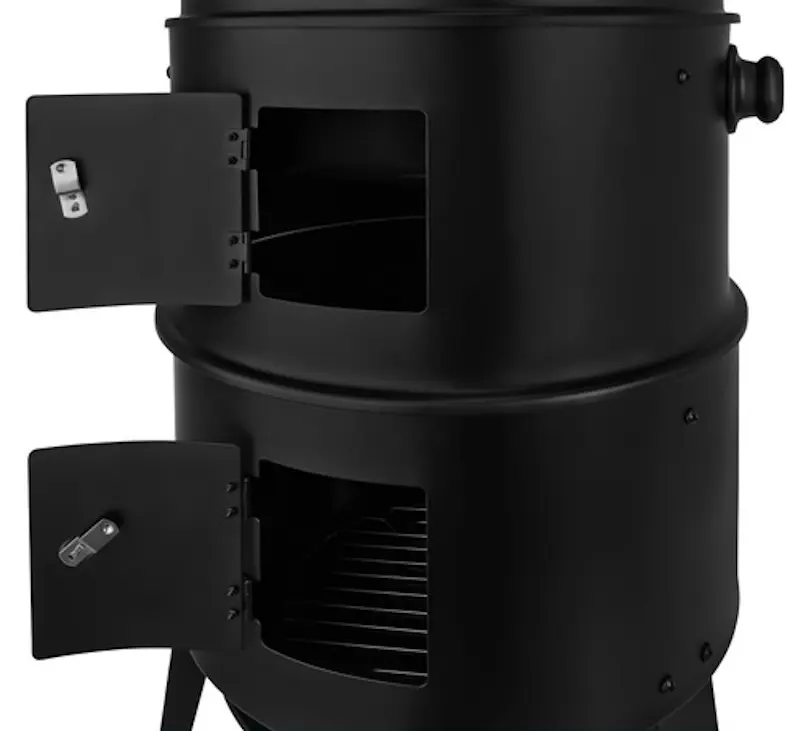 Gratar cu afumatoare Kaminer 27323 (Black) - 4