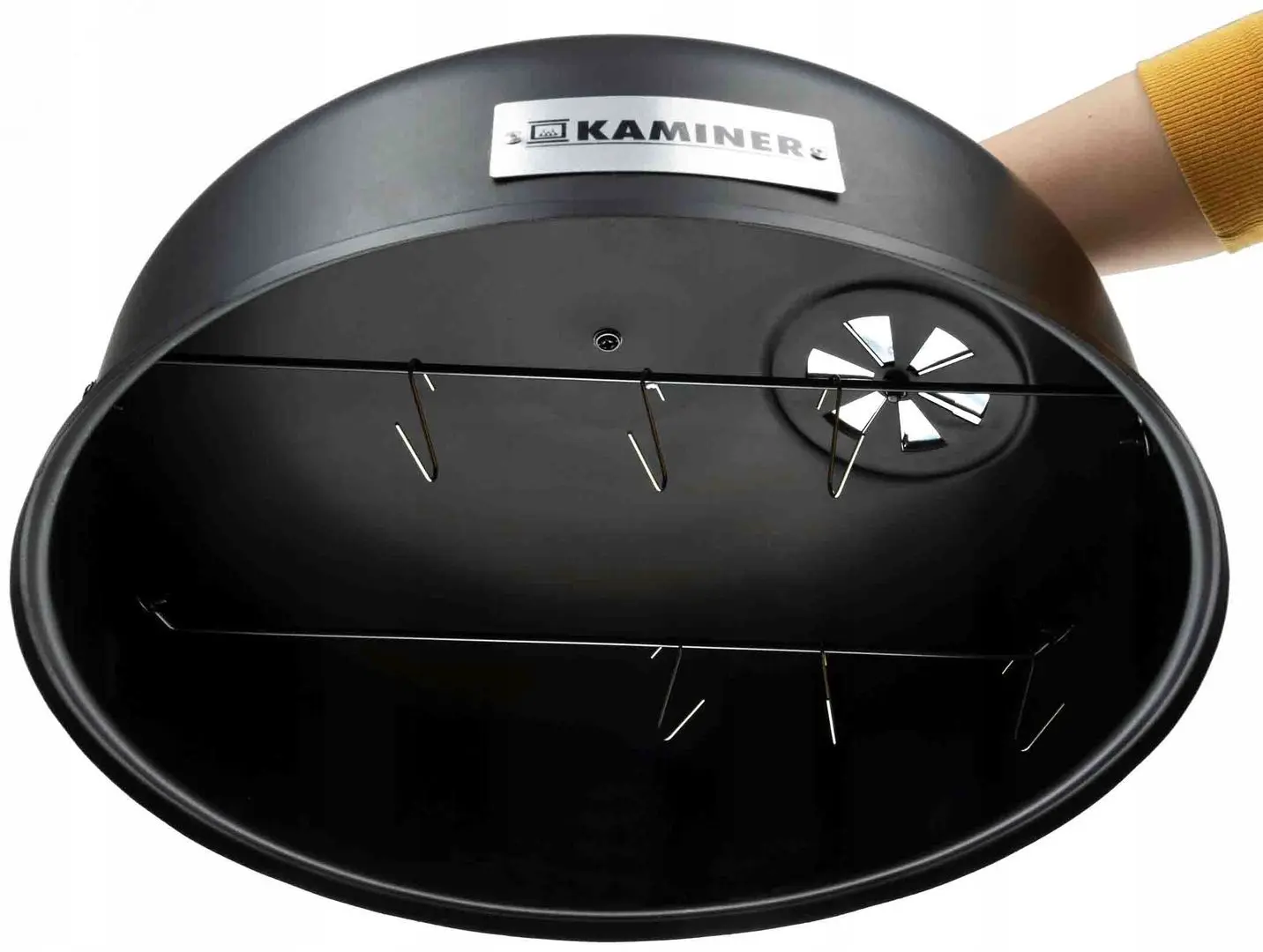 Гриль-коптильня угольная Kaminer 11826 (Black) - 9