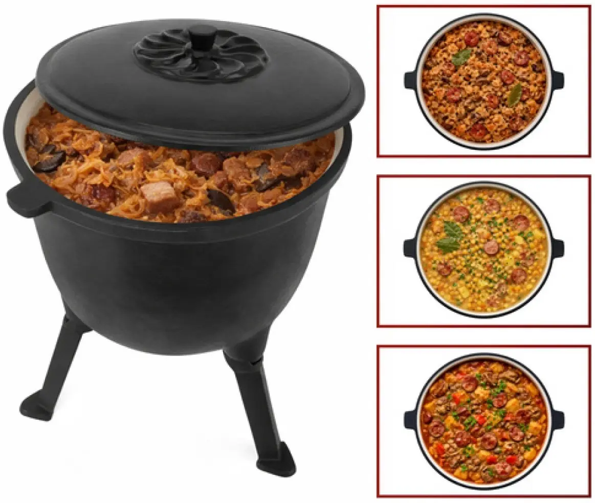 Котелок Kaminer 27375 8L (Black) - 6