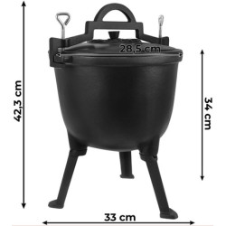 Котелок Kaminer 27375 8L (Black) Thumb
