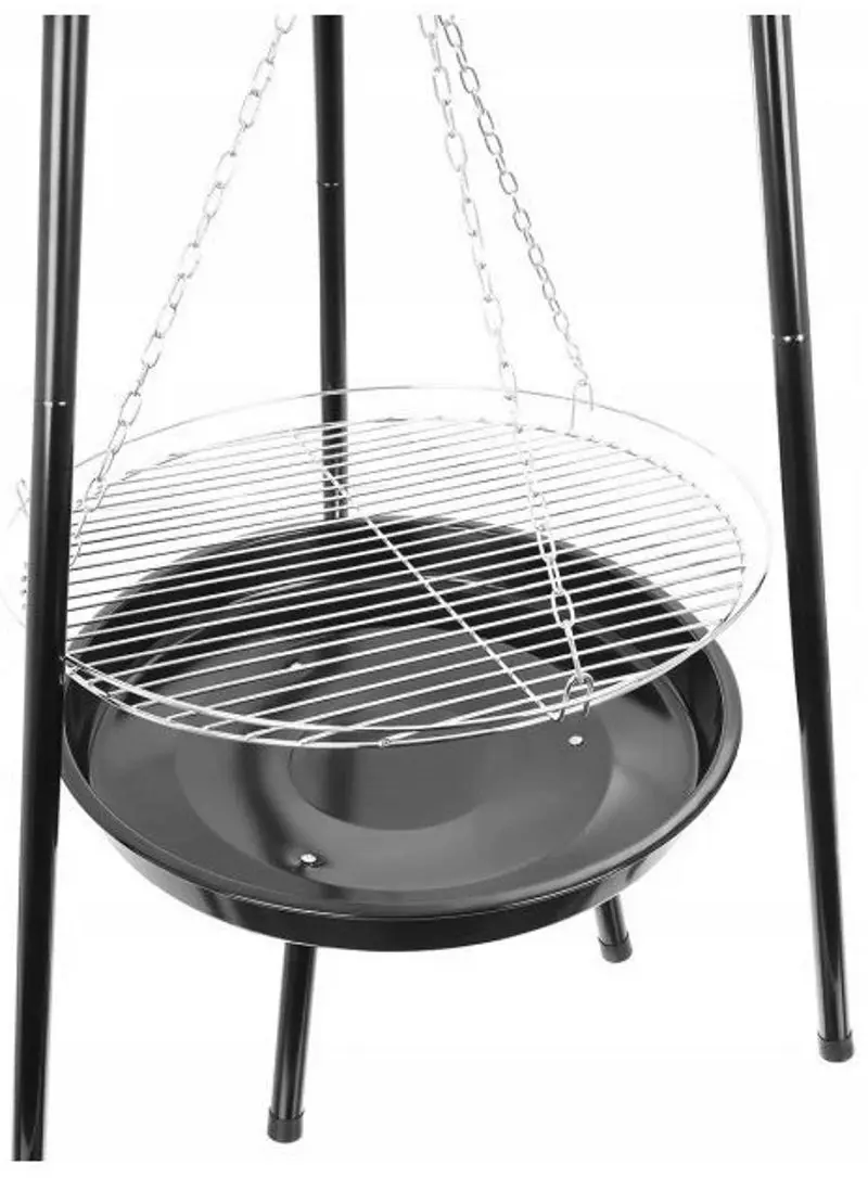 Подвесной угольный гриль Kaminer G9792 Set (Black) - 4