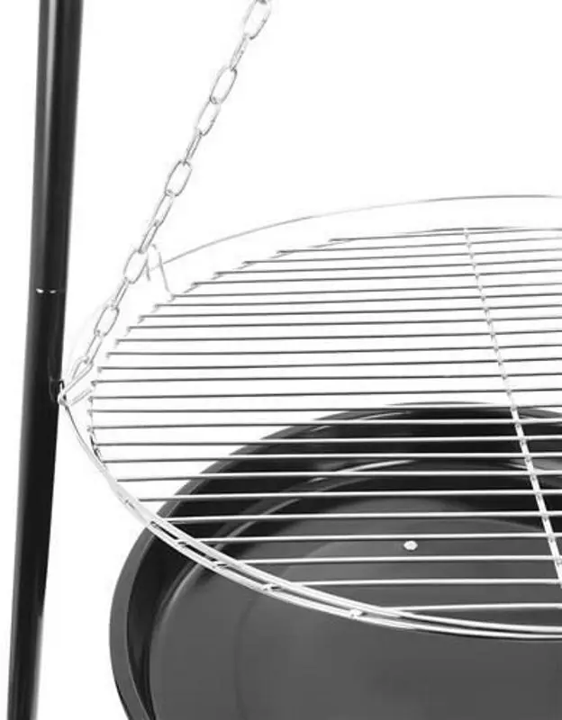 Подвесной угольный гриль Kaminer G9792 Set (Black) - 5