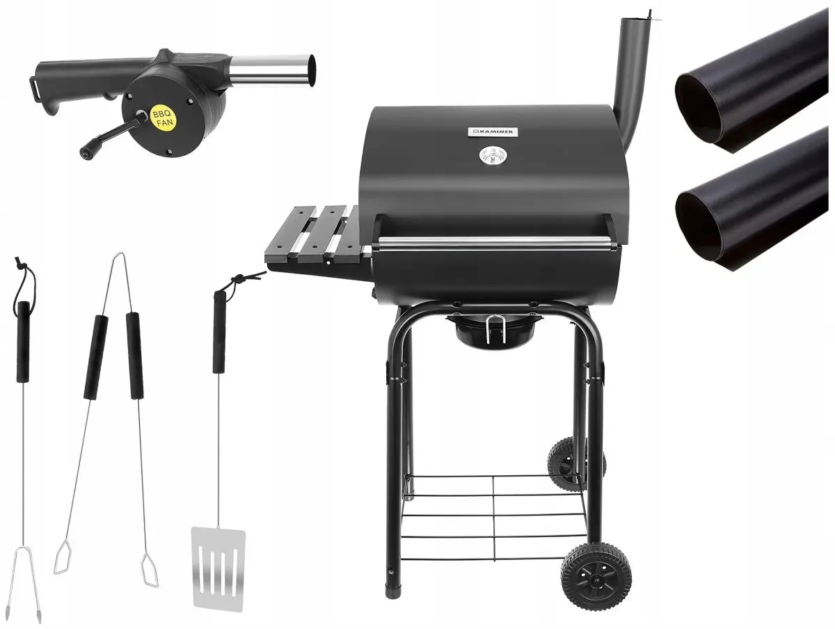 Gratar de gradina Kaminer G9790 (Black) - 3