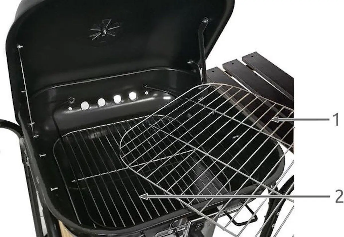 Садовый гриль Kaminer XL 5423 (Black) - 4