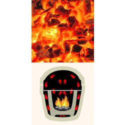 Gratar Klarstein Princesize Kamado (Red) Thumb