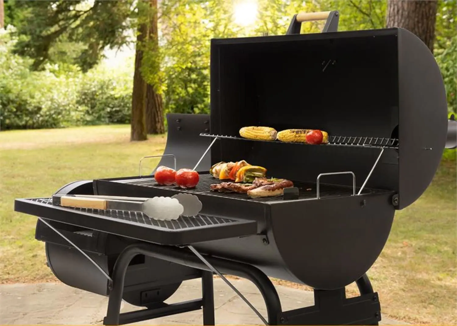 Gratar cu afumatoare Klarstein Beef Brisket (Black) - 2
