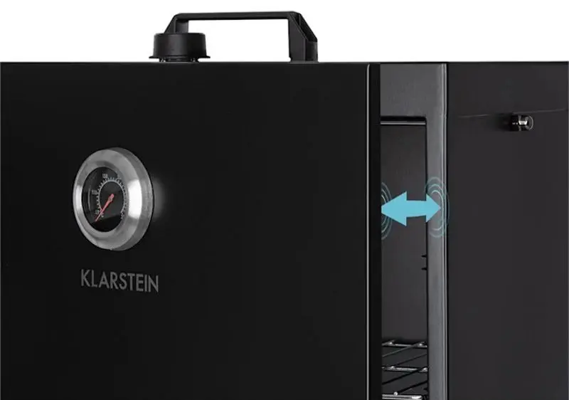 Afumatoare Klarstein Flintstone (Black) - 4