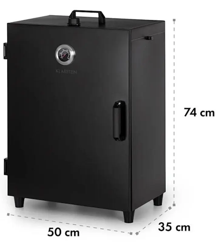 Afumatoare Klarstein Flintstone (Black) - 9