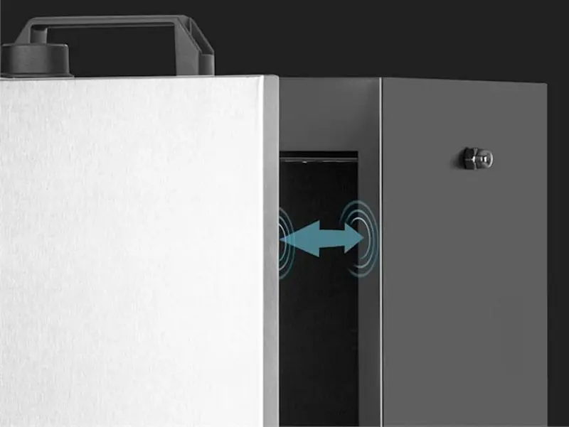 Afumatoare Klarstein Flintstone Steel (Silver)