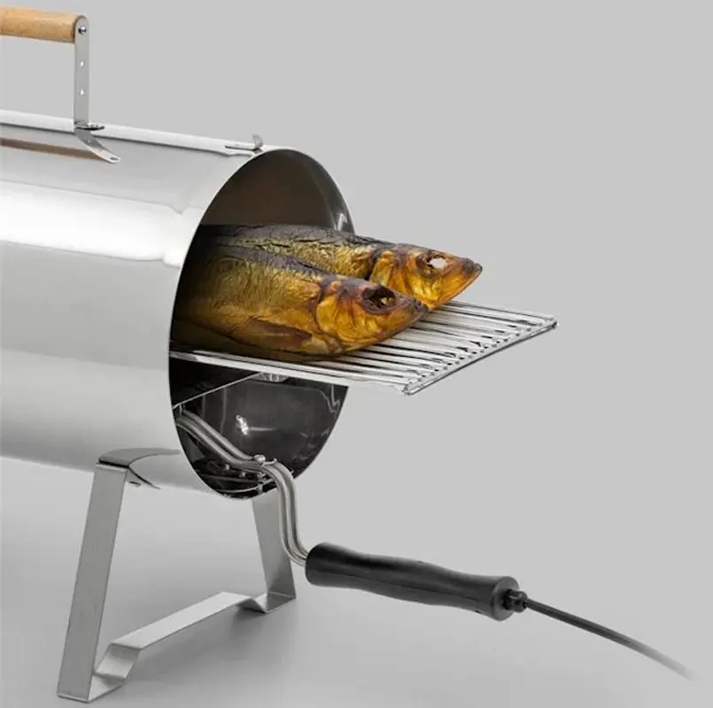 Afumatoare Klarstein Gourmet Barrel (Inox) - 2