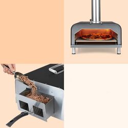 Cuptor pentru pizza Klarstein Diavolo (Black/Inox) Thumb