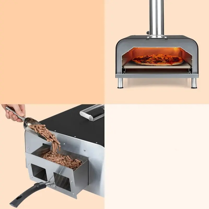 Cuptor pentru pizza Klarstein Diavolo (Black/Inox) - 2
