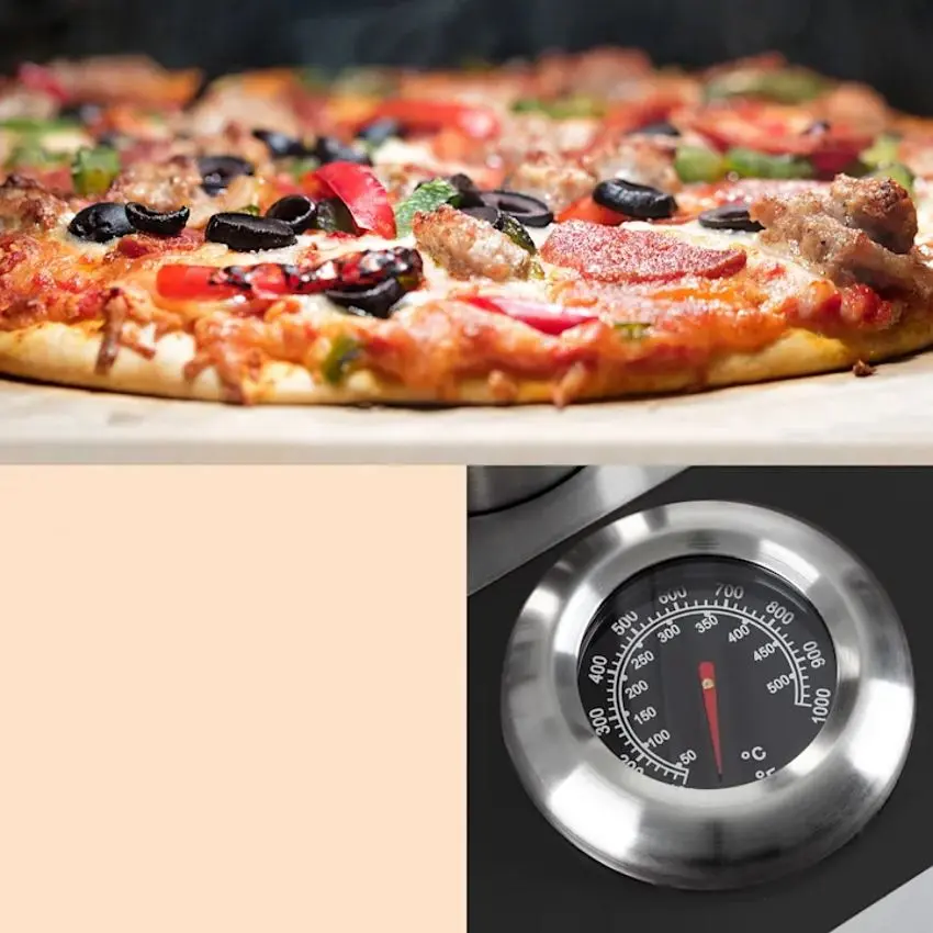 Cuptor pentru pizza Klarstein Diavolo (Black/Inox) - 3
