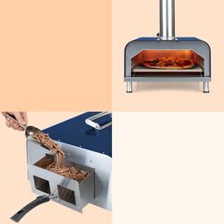 Cuptor pentru pizza Klarstein Diavolo (Blue/Inox) Thumb