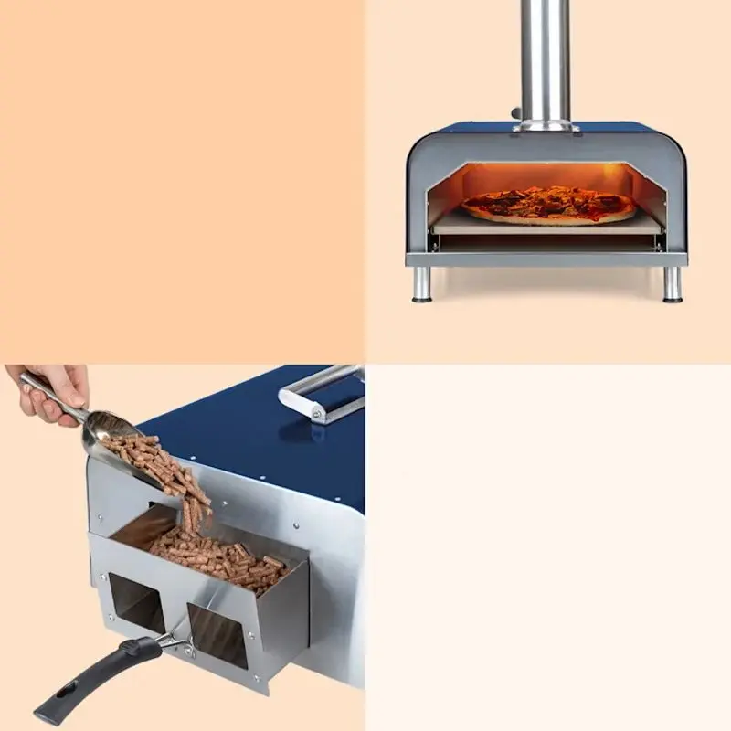Cuptor pentru pizza Klarstein Diavolo (Blue/Inox) - 7
