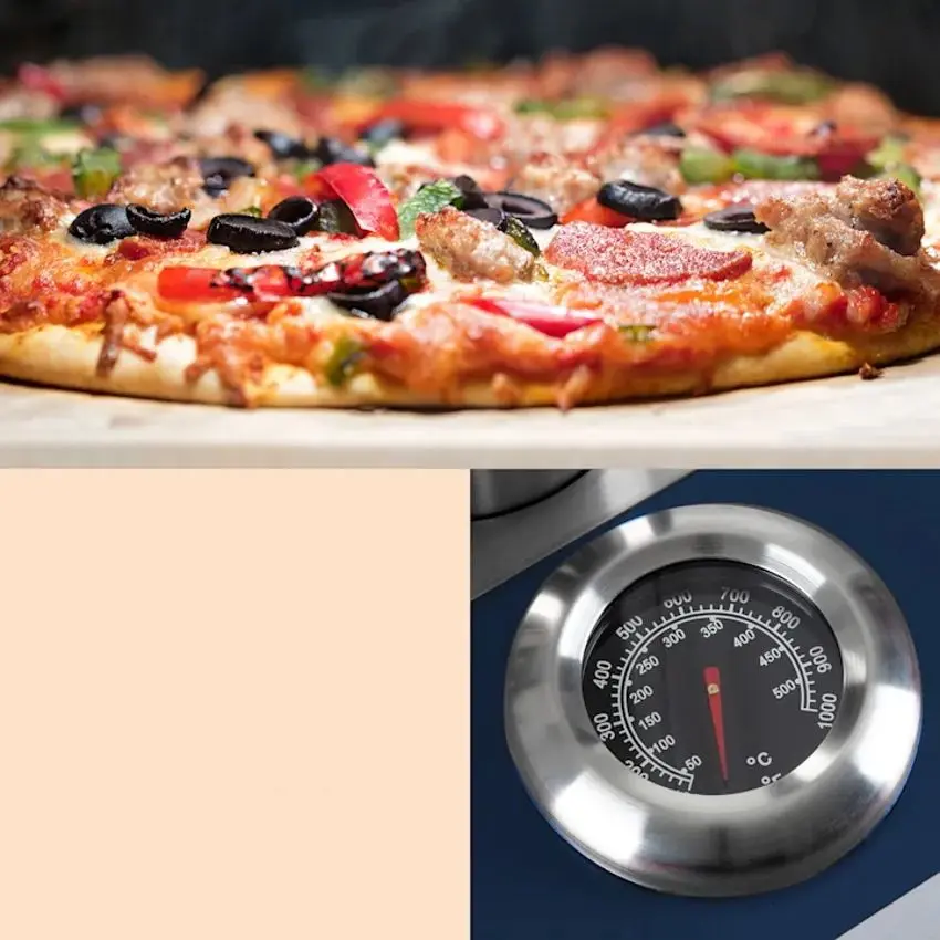 Cuptor pentru pizza Klarstein Diavolo (Blue/Inox) - 6