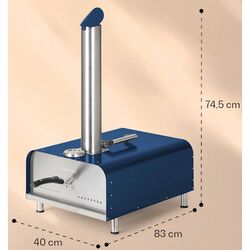 Cuptor pentru pizza Klarstein Diavolo (Blue/Inox) Thumb
