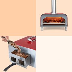 Cuptor pentru pizza Klarstein Diavolo (Red/Inox) Thumb