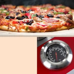 Cuptor pentru pizza Klarstein Diavolo (Red/Inox) Thumb