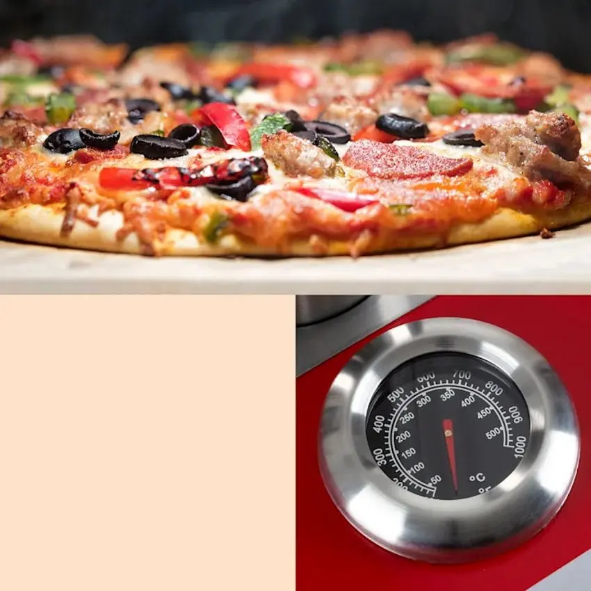 Cuptor pentru pizza Klarstein Diavolo (Red/Inox) - 3