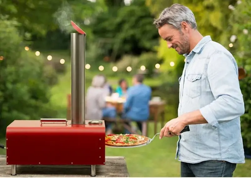 Cuptor pentru pizza Klarstein Diavolo (Red/Inox) - 5