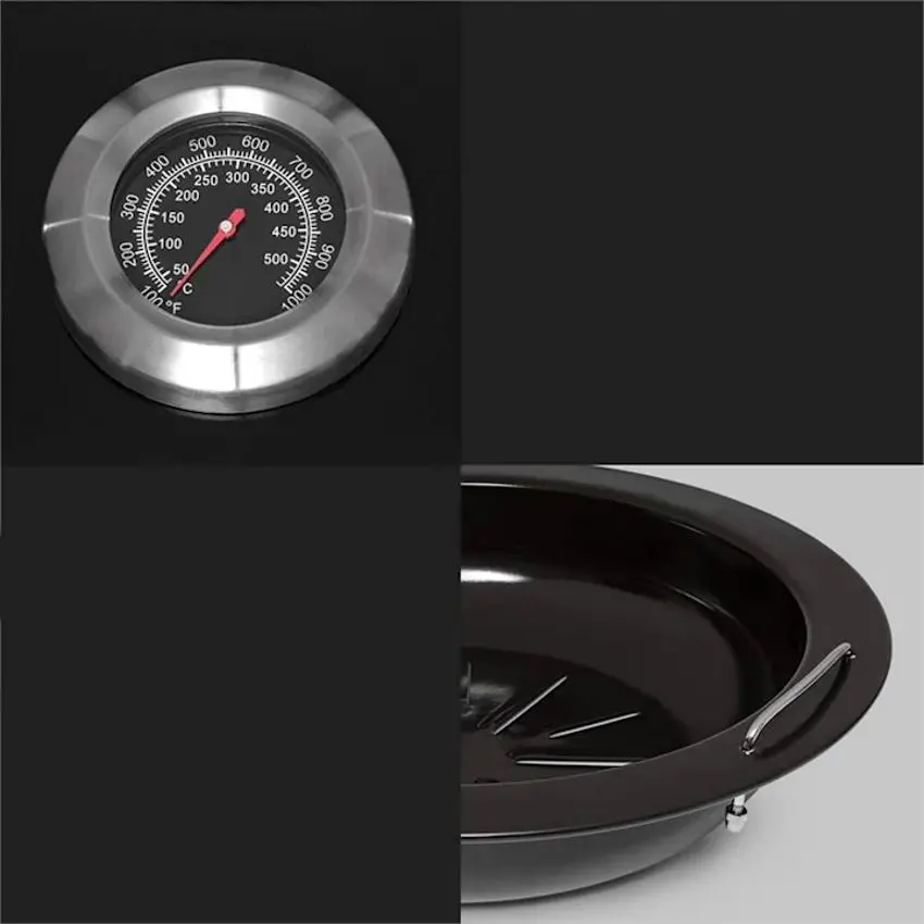 Gratar cu carbuni Klarstein Beef Baron (Black) - 6