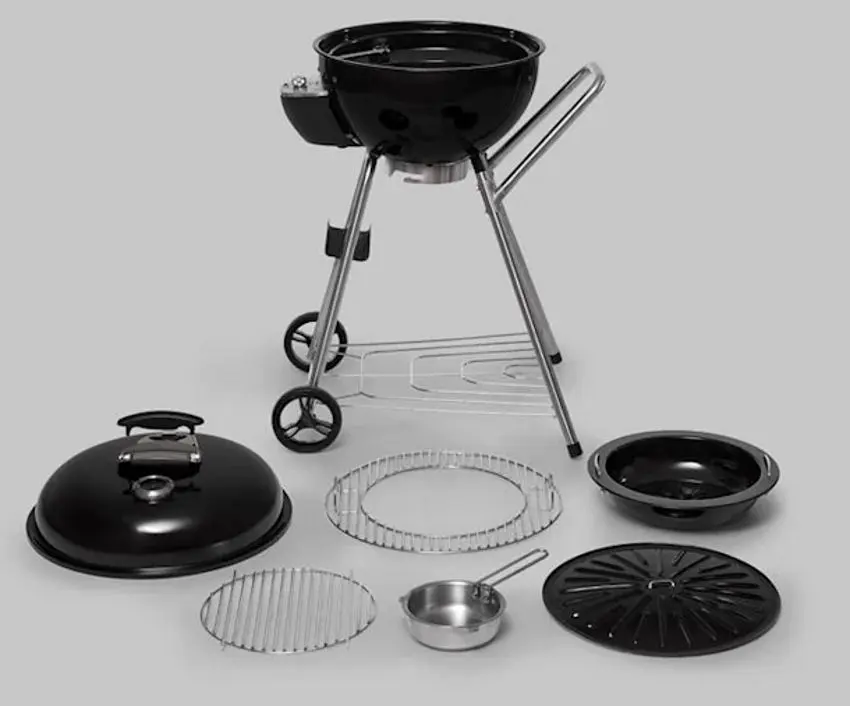 Gratar cu carbuni Klarstein Beef Baron (Black) - 7