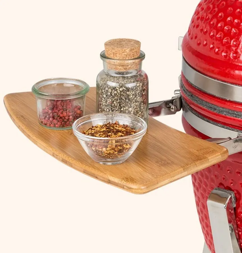 Gratar cu carbuni Klarstein Princesize Pro (Red/Silver) - 4