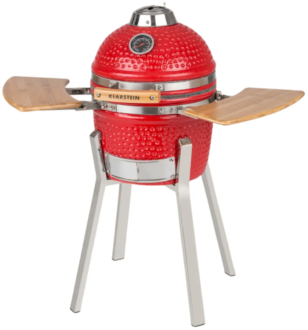Gratar cu carbuni Klarstein Princesize Pro (Red/Silver)