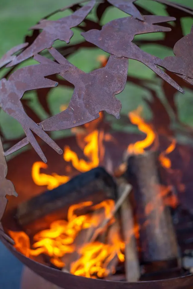 Semineu pentru foc a Hacienda Swallows Fire GlobeL (Natural Oxide) - 4