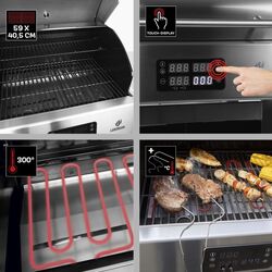 Gratar electric Landmann EG-II-590SSXX 01992 (Silver) Thumb