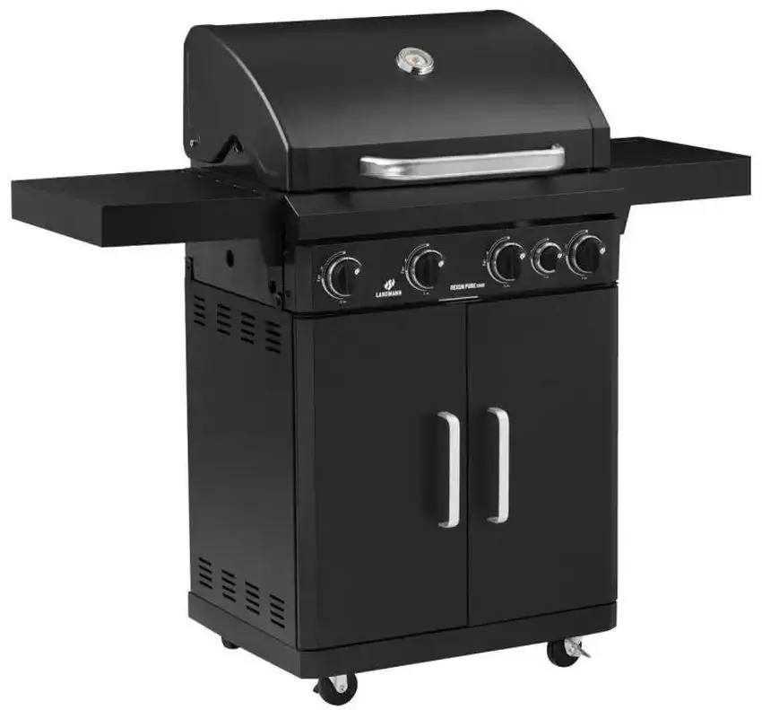 Gratar pe gaz Landmann GrillChef 4.1 01766 (Black)