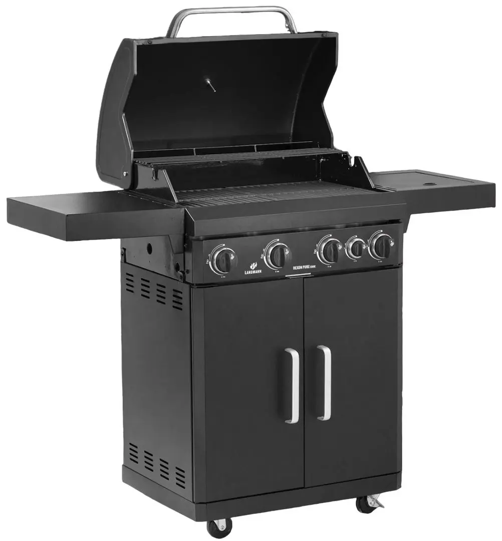 Gratar pe gaz Landmann GrillChef 4.1 01766 (Black)
